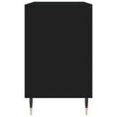 vidaXL fekete szerelt fa cipősszekrény 102x36x60 cm
