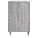 vidaXL szürke sonoma színű szerelt fa cipősszekrény 102x36x60 cm