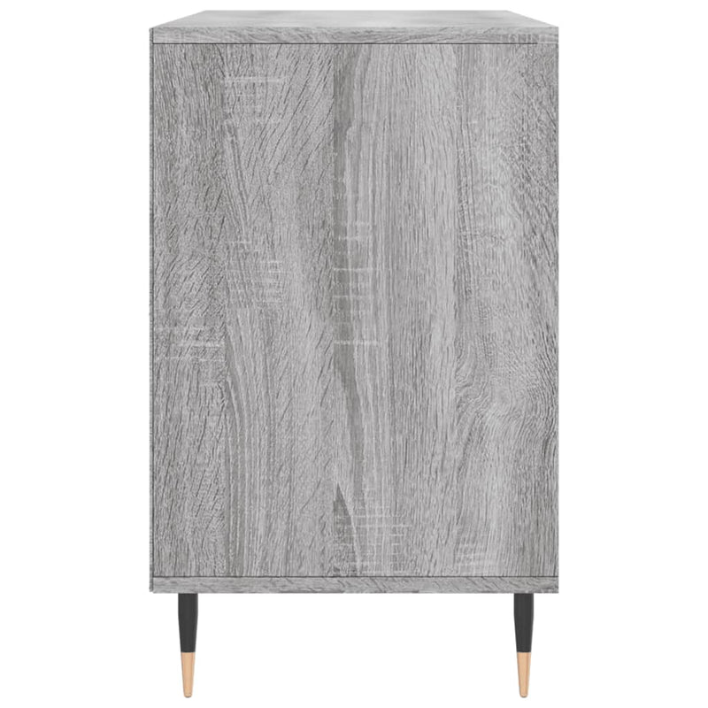 vidaXL szürke sonoma színű szerelt fa cipősszekrény 102x36x60 cm