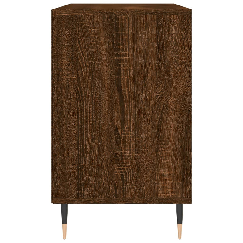 vidaXL barna tölgyszínű szerelt fa cipősszekrény 102x36x60 cm