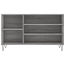 vidaXL szürke sonoma színű szerelt fa cipősszekrény 102x36x60 cm