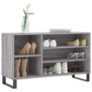 vidaXL szürke sonoma színű szerelt fa cipősszekrény 102x36x60 cm