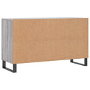 vidaXL szürke sonoma színű szerelt fa cipősszekrény 102x36x60 cm