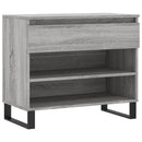 vidaXL szürke sonoma színű szerelt fa cipősszekrény 70x36x60 cm