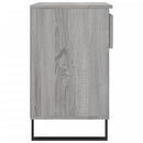vidaXL szürke sonoma színű szerelt fa cipősszekrény 70x36x60 cm