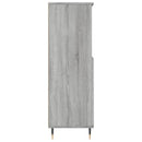 vidaXL szürke sonoma szerelt fa magasszekrény 60 x 36 x 110 cm