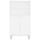 vidaXL fehér szerelt fa magasszekrény 60 x 36 x 110 cm