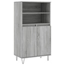 vidaXL szürke sonoma szerelt fa magasszekrény 60 x 36 x 110 cm