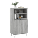 vidaXL szürke sonoma szerelt fa magasszekrény 60 x 36 x 110 cm