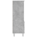 vidaXL betonszürke szerelt fa magasszekrény 40 x 36 x 110 cm