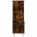 vidaXL füstös tölgy színű szerelt fa magasszekrény 40 x 36 x 110 cm