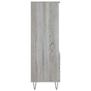 vidaXL szürke sonoma szerelt fa magasszekrény 40 x 36 x 110 cm