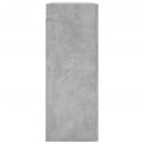 vidaXL betonszürke szerelt fa fali szekrény 69,5 x 34 x 90 cm