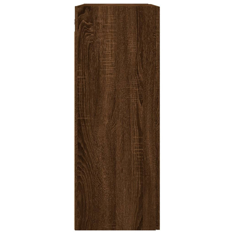 vidaXL barna tölgy szerelt fa fali szekrény 69,5 x 34 x 90 cm