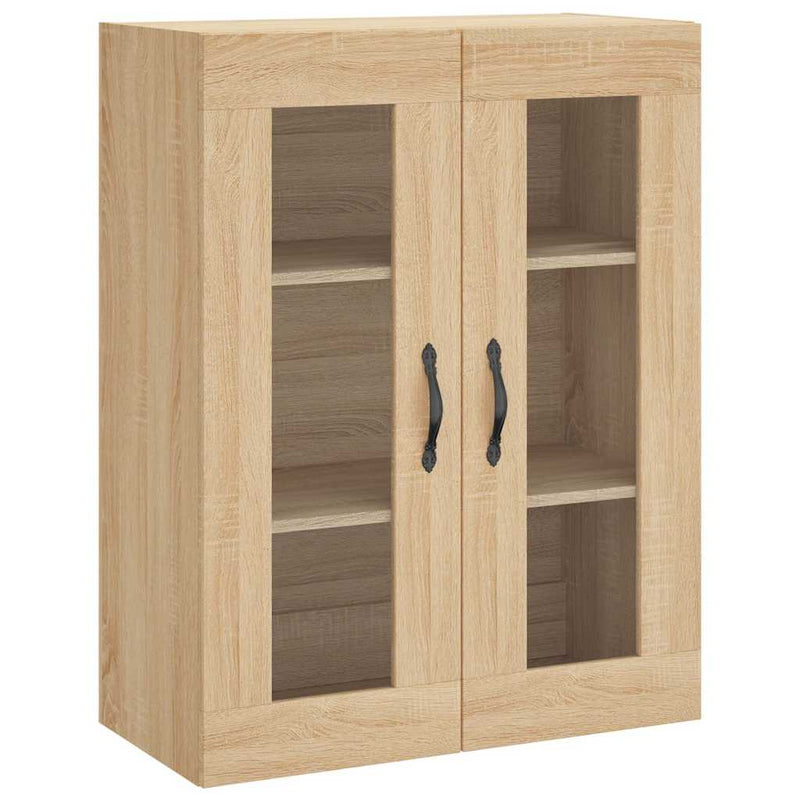 vidaXL sonoma tölgy szerelt fa fali szekrény 69,5 x 34 x 90 cm