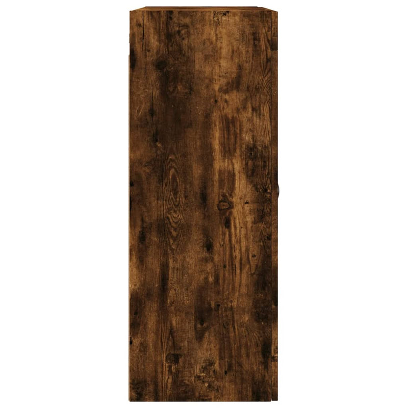 vidaXL füstös tölgy szerelt fa fali szekrény 69,5 x 34 x 90 cm