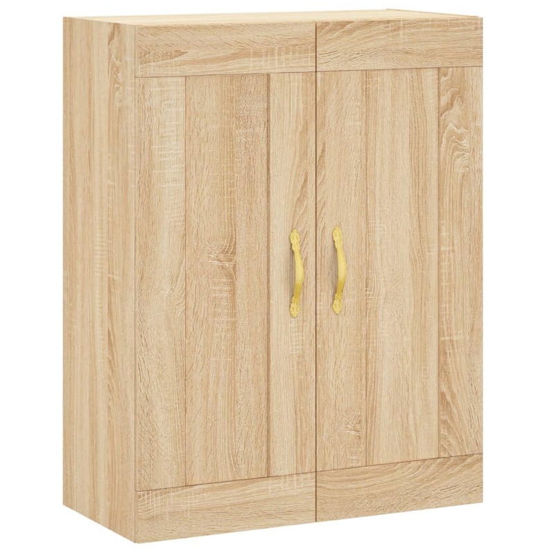 vidaXL sonoma tölgy szerelt fa fali szekrény 69,5 x 34 x 90 cm