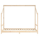 vidaXL tömör fenyőfa gyerekágykeret 90 x 190 cm