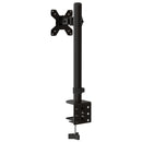 vidaXL fekete acél monitorállvány VESA 75/100 mm
