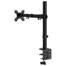 vidaXL fekete acél monitorállvány VESA 75/100 mm