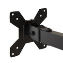 vidaXL fekete acél monitorállvány VESA 75/100 mm
