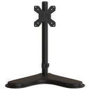 vidaXL fekete acél monitorállvány VESA 75/100 mm