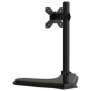 vidaXL fekete acél monitorállvány VESA 75/100 mm