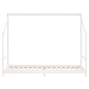 vidaXL fehér tömör fenyőfa gyerekágykeret 2 x (80 x 200) cm