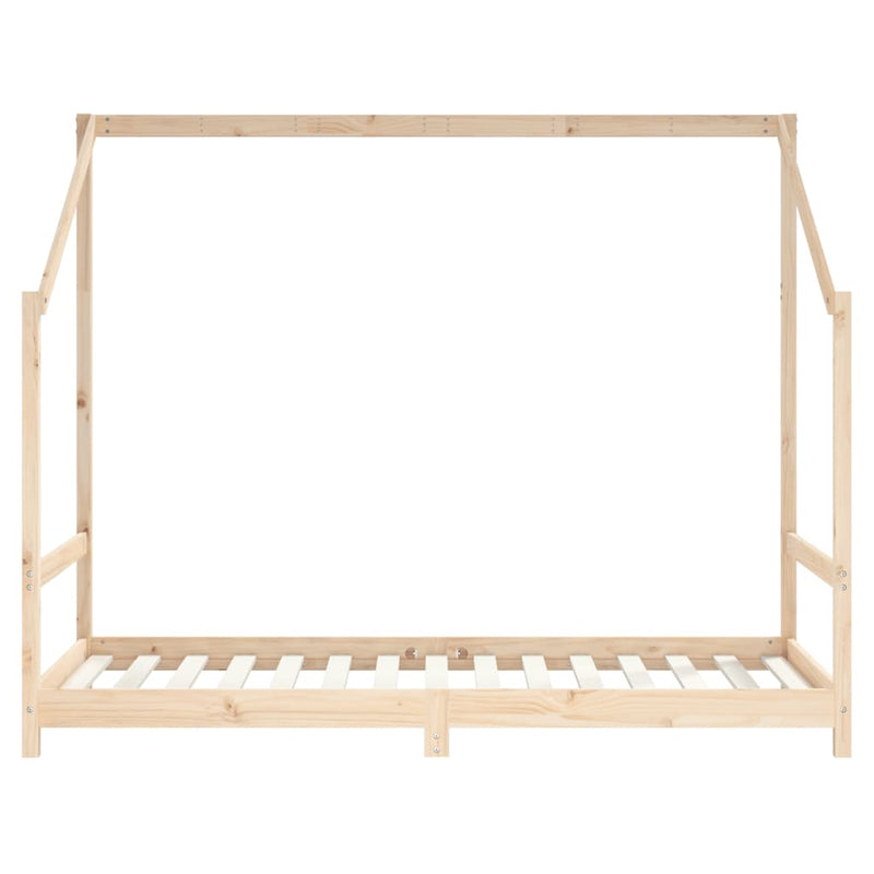 vidaXL tömör fenyőfa gyerekágykeret 2 x (90 x 190) cm