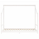 vidaXL fehér tömör fenyőfa gyerekágykeret 2 x (90 x 190) cm