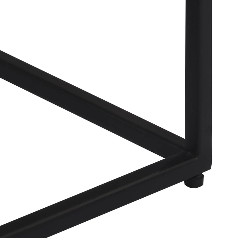 vidaXL 3 db tömör tíkfa rakásolható dohányzóasztal