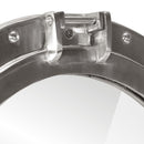 vidaXL alumínium és üveg fali lőrés tükör Ø38 cm