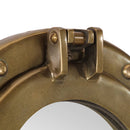 vidaXL alumínium és üveg fali lőrés tükör Ø30 cm