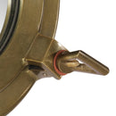 vidaXL alumínium és üveg fali lőrés tükör Ø38 cm