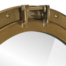 vidaXL alumínium és üveg fali lőrés tükör Ø50 cm