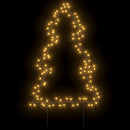 vidaXL karácsonyi fa fénydekoráció 115 LED 90 cm