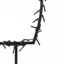 vidaXL karácsonyi hullócsillag fénydekoráció cövekekkel 115 LED 89 cm