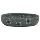 vidaXL kék kerámia ovális asztali mosdó 59 x 40 x 14 cm