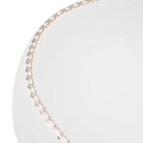 vidaXL fehér kerámia ovális asztali mosdó 59 x 40 x 15 cm