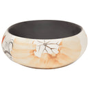 vidaXL többszínű kerámia ovális asztali mosdó 59 x 40 x 15 cm