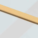 vidaXL aranyszínű átlátszó ESG üveg és alumínium tolóajtó 102,5x205 cm