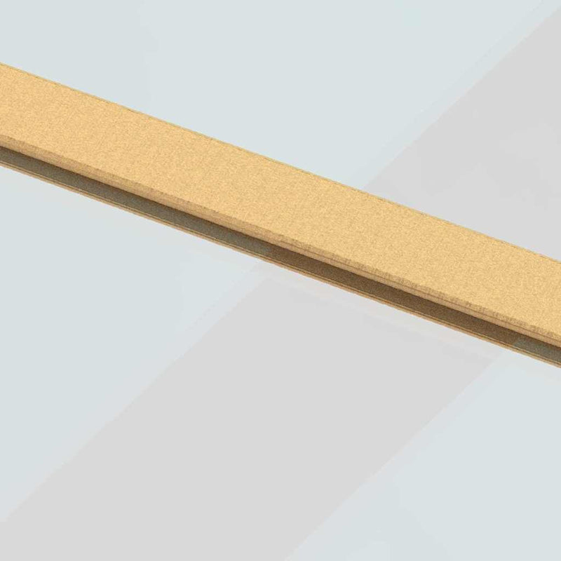 vidaXL aranyszínű átlátszó ESG üveg és alumínium tolóajtó 102,5x205 cm
