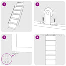 vidaXL aranyszínű ESG tejüveg és alumínium tolóajtó 76 x 205 cm