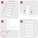 vidaXL aranyszínű ESG tejüveg és alumínium tolóajtó 102,5 x 205 cm