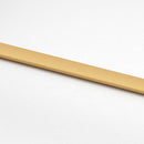 vidaXL aranyszínű ESG tejüveg és alumínium tolóajtó 76 x 205 cm