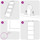 vidaXL aranyszínű ESG tejüveg és alumínium tolóajtó 76 x 205 cm