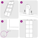 vidaXL aranyszínű ESG tejüveg és alumínium tolóajtó 90 x 205 cm