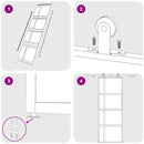 vidaXL aranyszínű átlátszó ESG üveg és alumínium tolóajtó 76 x 205 cm