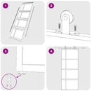 vidaXL aranyszínű átlátszó ESG üveg és alumínium tolóajtó 90 x 205 cm