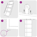 vidaXL aranyszínű ESG tejüveg és alumínium tolóajtó 90 x 205 cm